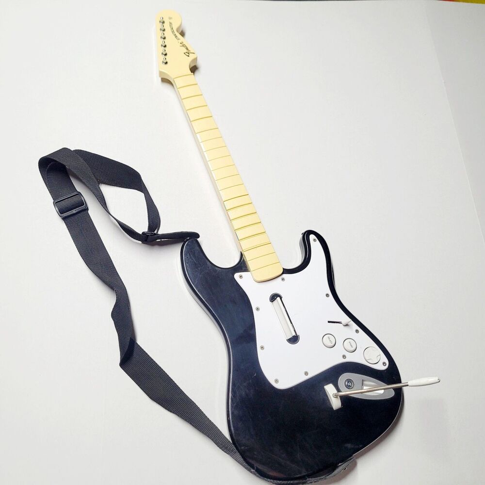 Rock Band Fender Stratocaster PS PlayStation Wireless Guitar 822151 Harmonix